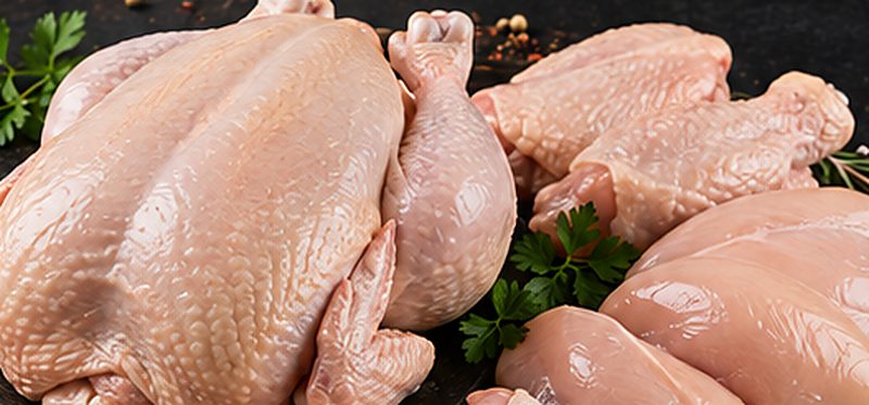 Cortes de frango